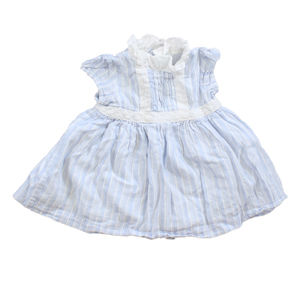 Tex Girls White | Blue Dress size: 12 Months